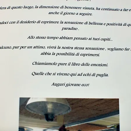 Bed & Breakfast Echi Di Puglia
